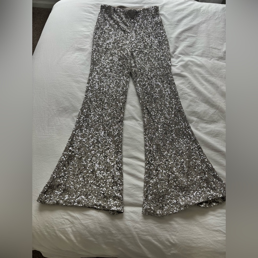 Express Sequin High Rise Pants 🪩 - Picture 3 of 5